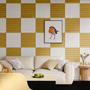 Tấm cách âm polyester cho tường, nhiều màu sắc, tấm âm thanh trang trí cho rạp hát gia đình và văn phòng - Product Image 5