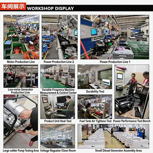 보위안 야마하 디젤 발전기 220V 50/60Hz 자동 시동 단상 무소음형 컨테이너형 가정용 자동 전환 80% - Product Image 6