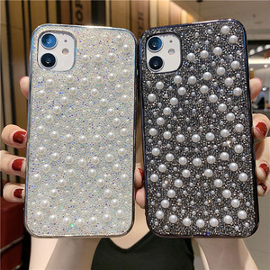 Funda de teléfono con espejo de <span class=keywords><strong>cristal</strong></span> de Diamante, para Iphone 12 pro 11 pro max, venta al por mayor de fábrica - Product Image 4