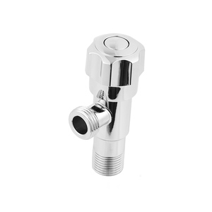 Robinet d'angle sanitaire manuel AYDIN AD-2014 en acier inoxydable 201 à double sortie pour eau – Robinet d'angle pour toilettes AD-2014 - Product Image 5