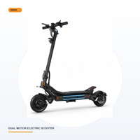 Scooter électrique double 1500W, batterie 60V 30Ah, autonomie 70KM, vitesse 70KMH, pneus tout-terrain 11 pouces, freins hydrauliques, entrepôt Europe