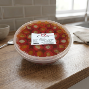 Peperoncini Ripieni Salati Semi-Morbidi Fatti a Mano Tissi, Confezione Famiglia al Tonno 1,8 kg, Snack di Mare, Sapore di Carne e Pollame - Product Image 2
