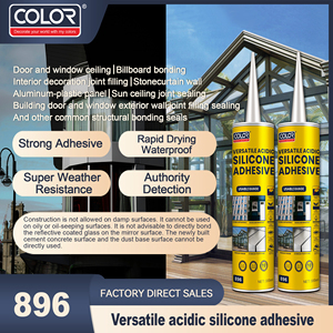 Keo dán chống thấm đa năng mạnh mẽ, chất bịt kín axit dùng cho kính bể cá, chất bịt kín silicon cho bể bơi - Product Image 4