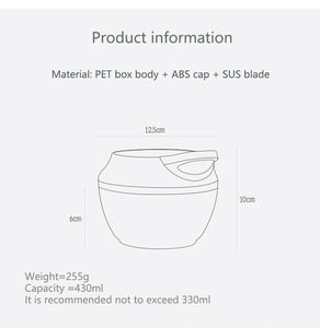 Hachoir à légumes à main de qualité alimentaire - Product Image 4