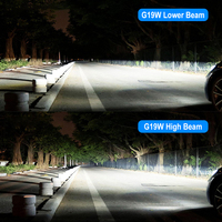 Ampoules LED automobiles Gview 200W 48000lm Super Lumineuses H1 H7 H4 H11 Phares Canbus Nouveau 6000K Comprend H8 HB4 HB3 9005 9006 9012