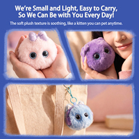 Jopark ODM Peluche AI Rosa Moyoyo con Chat GPT 4.0, Modello Mini con Occhi LED, Funzione Parlante e Vibrante