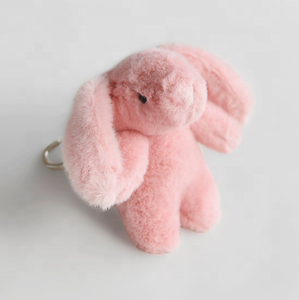 ของเล่นตุ๊กตากระต่ายขนาดเล็กน่ารักพวงกุญแจ<span class=keywords><strong>กระต่าย</strong></span>สีชมพูของเล่นตุ๊กตา - Product Image 5