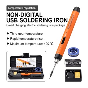 Kit de Soldadura Recargable JCD 5V, 60W de Potencia, Temperatura Ajustable, Punta C210, Herramienta de Soldadura Electrónica DIY - Product Image 2