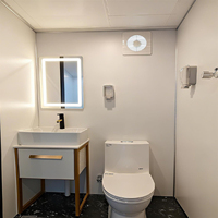 Cabane de luxe en forme de pomme, préfabriquée, design moderne et écologique, durable, de haute qualité, module de conteneur, hôtel en conteneur, maison modulaire miniature