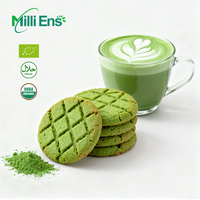 Poudre de Matcha Fraîche 100% Pure Certifiée Biologique USDA EU JAS de Grade Cérémonial A-6A du Shandong Chine, Thé Minceur à Faible Amertume