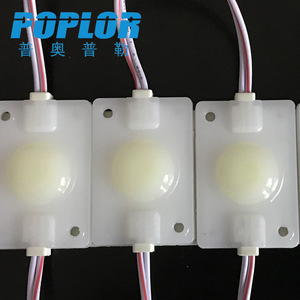 โมดูลไฟ LED Poplor 12V DC 3500K แสงขาวอบอุ่น 80Ra 50000 ชั่วโมง กันน้ำ แสงสีแดง สำหรับไฟป้าย - Product Image 2