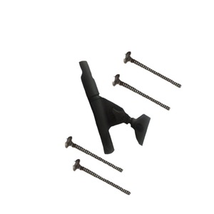 Support de canne à pêche pour cannes de bateau, matériau ABS, support de montage réglable à 360 degrés avec fixation par vis - Product Image 5
