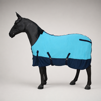 Couverture anti-mouches d'été pour chevaux, en maille respirante, effet rafraîchissant, pour usage quotidien en écurie