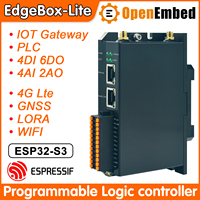 Controlador PLC Industrial ESP32-S3, Controlador Lógico Programable, Gateway IoT, RS485, CANBUS, WiFi/BLE/4G de 2.4GHz, Programación PLC