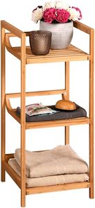 Estante de Almacenamiento de Baño Moderno de Bambú, Tipo Soporte, Multifuncional, para Sala de Estar, Dormitorio, Cocina, Ahorro de Espacio - Product Image 5