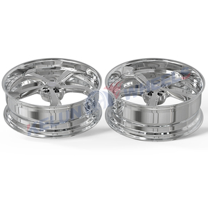 Ruedas Forjadas Todoterreno de Aleación de Aluminio de 20-26 Pulgadas, Rueda Cromada de 26 Pulgadas, Ruedas Forjadas Plateadas - Product Image 2