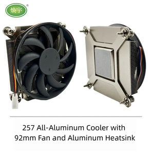 Refroidisseur de processeur ultra fin à profil bas pour <span class=keywords><strong>Intel</strong></span> LGA <span class=keywords><strong>1700</strong></span>/<span class=keywords><strong>1200</strong></span>/115X, base en cuivre pur avec ventilateur silencieux à roulement à billes - Product Image 1