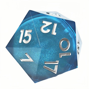 2025 nouveau jeu de dés en résine D20 33mm-55mm dés de base pour jeux de société Dragon donjons Coc groupe de course Cthulhudo autres <span class=keywords><strong>Trpg</strong></span> - Product Image 5