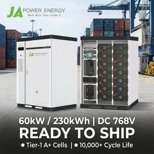 ระบบเก็บพลังงาน768V C & I 230kWh <span class=keywords><strong>60kW</strong></span> ตู้พลังงานแสงอาทิตย์ japower pcs สำหรับโรงงานเก็บ PV สำรองและโหลดพลังงานทุกวัน - Product Image 1