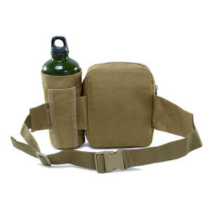 Riñonera Táctica Impermeable para Hombre, Bolsa de Hombro Multiusos para Exteriores con Porta Botella de Agua - Product Image 3