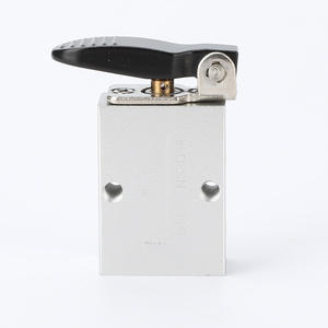 New S3D-06 Short-Handle Pneumatic <b>Control</b> <b>Valve</b> Manual Switch with Automatic Mechanical Arm Operates on Pressed/Pulled Lever - Product Image 2