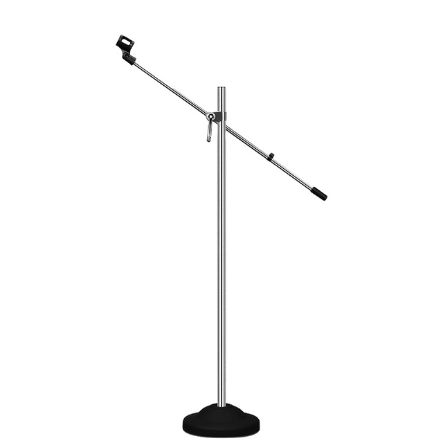 Professional Microphone Floor Stand Metal Studio Microphone Stand 360 Degree Rotation MIC Stand with Height Adjustable