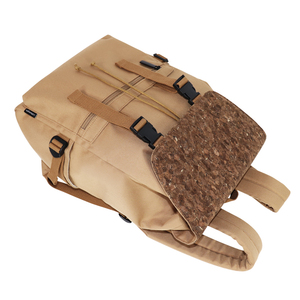 Mochila Unisex de Poliéster Reciclado Ecológico, Estilo Vintage, Último Modelo, Buen Precio para Viajes, Venta al Por Mayor, Color Caqui, Resistente y Personalizable - Product Image 2