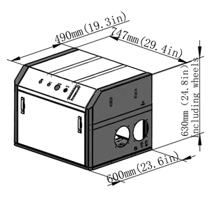 Generador de nitrógeno Quanpu 25l/min N2 para el equipo de laboratorio instrumento analítico compatible con Parker - Product Image 4