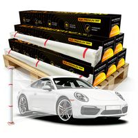 Película Protectora de Pintura TPU PPF Superhidrófoba con 10 Años de Garantía, Autoregenerable, Transparente, Rollo de Vinilo para Envolver Autos