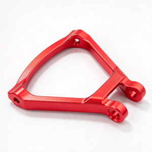 Pièces de moto usinées sur mesure en aluminium anodisé, connecteur de cadre TTEV pour amortisseur arrière - Product Image 1
