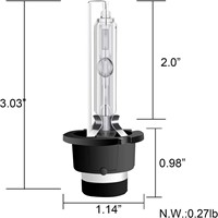 Vente directe d'usine de lampes xénon HID originales pour ampoules xénon D1S D2S D2R D4S D3S pour feux de route et feux de croisement de voitures