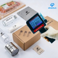 Imprimante portable 4POLETECH 12,7 mm à poignée mini, jet d'encre, pour la codification de dates de péremption, numéros et logos, idéale pour la personnalisation de petites séries