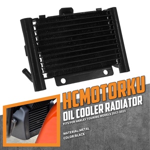 אופנוע שמן מקרנן מים רדיאטור טנק מים הרטלי טיולים גלולת רחוב אלקטרו flhx flhx flhr 2017-2021 - Product Image 2