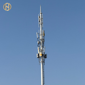 Nhà máy 25M 40m Chiều cao Mạng di động GSM thông tin liên lạc monopole cơ sở trạm viễn thông sắt Wifi Antenna tháp tín hiệu - Product Image 3