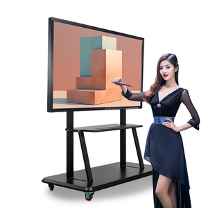 65-inch tương tác màn hình cảm ứng giáo dục Hội Đồng Quản trị Ops phẳng <span class=keywords><strong>LED</strong></span> 4K bảng thông minh Android Windows cho lớp học - Product Image 3