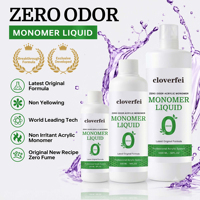 Expédition Rapide, Liquide Monomère Acrylique Sans Odeur, Anti-Jaunissement, Résistant aux UV, Produits en Gros pour Ongles