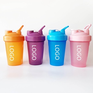 Cheap 400ml Portable BPA-Free Plastic Sports Gym <strong>Protein</strong> Shaker Cup Tumbler Promotional <strong>Gift</strong> for Marketing - Product Image 1