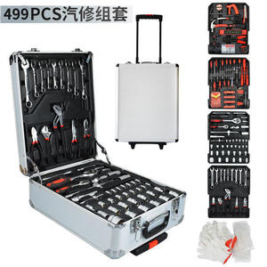 499-Piece <b>Tool</b> Set Mechanic 187-Piece <b>Box</b> Ratchet Open End Wrench Hardware With Trolley SCK-499 SCK-499 - Product Image 2
