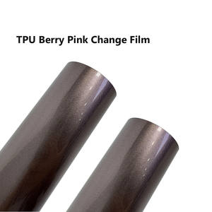 Film de protection de voiture en PVC rose baie brillant de 1,52 * 18 m, imperméable, film de changement de couleur de voiture, vinyle original, film de protection de voiture en TPU - Product Image 3