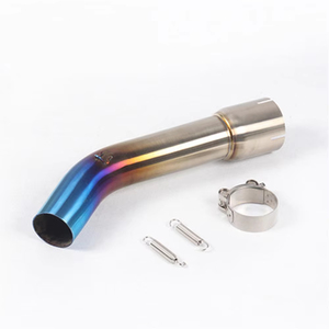 Pot d'échappement de moto, silencieux, tuyau de liaison, tuyau intermédiaire, compatible avec Fz1 Fz 1 FZ1N <span class=keywords><strong>FZ1000</strong></span> - Product Image 4