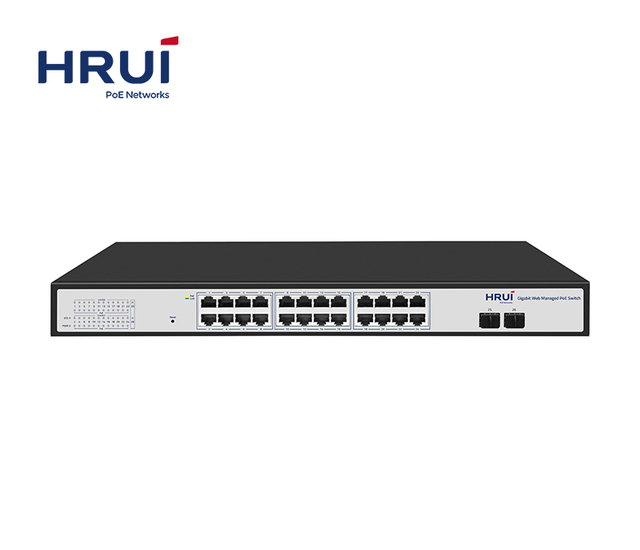 Hot Sale 26-Port Gigabit Web Managed PoE Switch