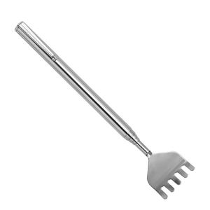 Rascador de espalda telescópico de acero inoxidable, 1 Uds., Clip de bolígrafo telescópico, rascador de espalda portátil, herramienta de masaje de picazón - Product Image 3
