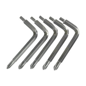 Hex Key L Type Metric 4mm <b>Phillips</b> Head <b>Screwdriver</b> Manual Wrench <b>Set</b> - Product Image 4