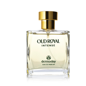 DERMODAY Oud Royal <span class=keywords><strong>Intense</strong></span> Men EDP 100ml <span class=keywords><strong>Parfum</strong></span> boisé ambré de luxe Safran Framboise <span class=keywords><strong>Parfum</strong></span> masculin longue durée - Product Image 1