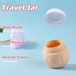 Mini caja de silicona 1,7 <span class=keywords><strong>Gusi</strong></span>/50ml se puede rellenar con contenedor de loción, lata de crema cosmética de viaje - Product Image 5