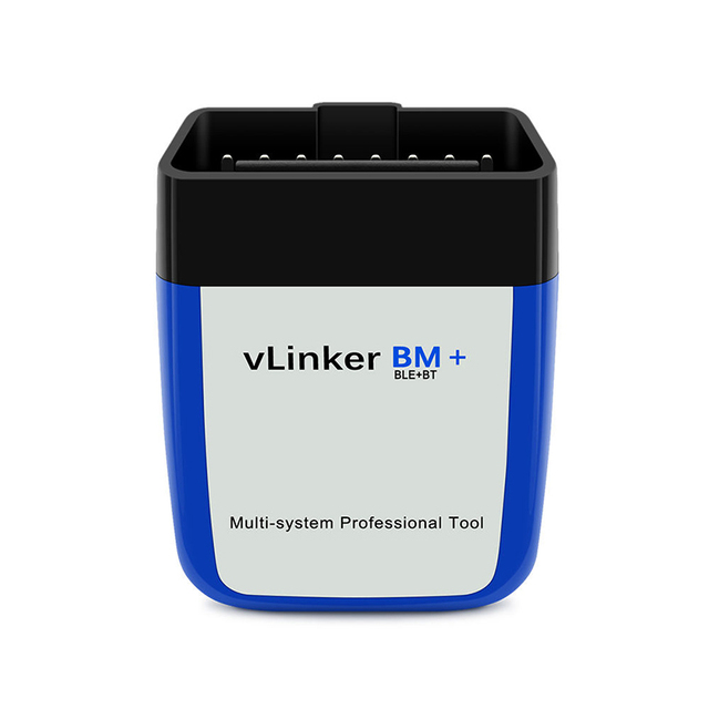 Obd Connector Vgate VLinker BM+ BT4.0 OBD 2 Fault Code Reader for Android IOS Automotive Car OBD Diagnostic Scann