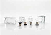 Bouteille diffuseur à roseaux en verre transparent carrée et plate, 100ml, 120ml, 150ml, à fond épais, pour parfum et décoration aromatique – Meilleures ventes