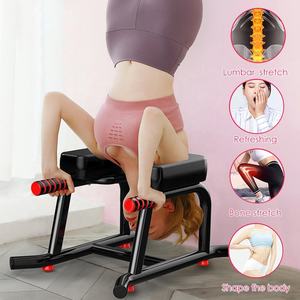 Taburete de Yoga para entrenamiento de equilibrio, soporte de cabeza plegable con respaldo, banco - Product Image 4