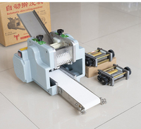 Machine à fabriquer des feuilles de pâte pour raviolis, chapatis, tortillas, papads, momos, empanadas, samosas, gyozas, wontons et rouleaux de printemps
