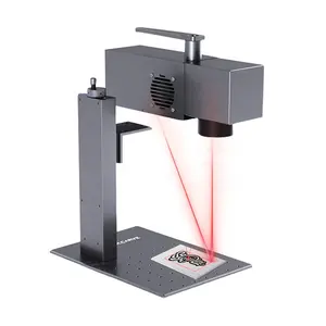 M2 Faserlaser beschriftung maschine 10W Tragbare kleine Metall-Kunststoff-Hand gravur maschine